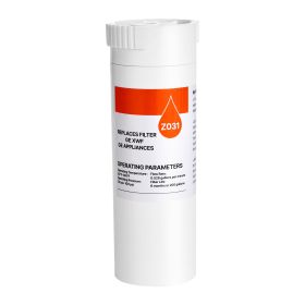 Refrigerator Water Filter Replacement, Carbon Block Filtration for Clear Drinking Water, Certified to Reduce Chlorine, Taste & Odor, Lead, Sediments