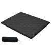 Japanese Tatami Mat, Queen Size Foldable Japanese Tatami Mattress, Futon Mattress with Storage Bag & Fastener, 9-Layer Floor Mat for Sleeping, Dorm
