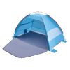 Beach Tent Sun Shelter for 4 Person, UPF 50+ Protection, Portable Sun Shade Canopy with Carrying Bag & Sand Pockets