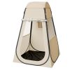 Pop up Sports Tent, 47x47 in Clear Bubble Tent for 1 Person, Waterproof Outdoor Pod with Floor Mat & Top Cover