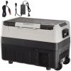 Car Refrigerator, 12 Volt Car Refrigerator Fridge, 58 QT/55 L Dual Zone Portable Freezer, -4-50 Fahrenheit Adjustable Range