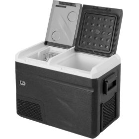 Portable Car Refrigerator, with Ice Making Function, 12 Volt Car Refrigerator Fridge, 38 QT Single Zone Portable Freezer, -4 to 68 F Adjustable Temp