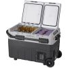 Portable Car Refrigerator, 12 Volt Car Refrigerator Fridge, 40 L / 42.3 qt Dual Zone Portable Freezer, -4-68 F Adjustable Temperature