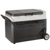Car Refrigerator, 12 Volt Car Refrigerator Fridge, 56 QT/53 L Dual Zone Portable Freezer, -4-50 Fahrenheit Adjustable Range