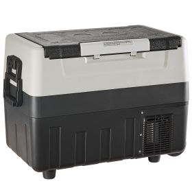 Car Refrigerator, 12 Volt Car Refrigerator Fridge, 37 QT/35 L Dual Zone Portable Freezer, -4-50 Fahrenheit Adjustable Range