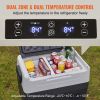 Car Refrigerator, 12 Volt Car Refrigerator Fridge, 48 QT/45 L Dual Zone Portable Freezer, -4-50 Fahrenheit Adjustable Range