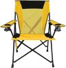 Dual Lock Portable Camping Chairs - Versatile Outdoor Folding Sports & Lawn Chair - Locks Position Izamal Yellow