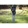 (2Pack) Quad Folding Camp Chair with Cup Holder, Black (Shipment from Walmart)