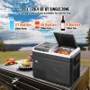 Portable Car Refrigerator, with Ice Making Function, 12 Volt Car Refrigerator Fridge, 38 QT Single Zone Portable Freezer, -4 to 68 F Adjustable Temp