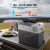 Car Refrigerator, 12 Volt Car Refrigerator Fridge, 50 L Single Zone Portable Freezer with Wheels and Handle, -4 F-68 F
