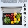 Car Refrigerator, 12 Volt Car Refrigerator Fridge, 70 L Single Zone Portable Freezer, -4-68 F Adjustable Range