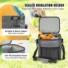 Soft Cooler Bag, 30 Cans Soft Sided Cooler Bag Leakproof with Zipper, Waterproof Soft Cooler Insulated Bag