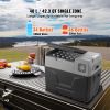 Car Refrigerator, 12 Volt Car Refrigerator Fridge, 40 L Single Zone Portable Freezer with Wheels and Handle, -4-68 F