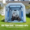 Inflatable Paint Booth, 13x10x9ft Inflatable Spray Booth, 950W High Powerful Blowers Spray Booth Tent