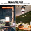 LED Camping Lantern, All-in-one, 1000LM, 360° Illumination, 4 Lighting Modes, Battery Powered Light, Outdoor Robust Flashlight, Built to Last Light