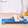Stackable Kiddie Cot, Pack of 6, Portable Toddler Nap Cots, Standard Size 52" L x 23" W Daycare Cots for Kids