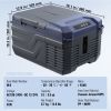 Car Refrigerator, 12 Volt Car Refrigerator Fridge, 9 L Single Zone Portable Freezer, -4-68 F Adjustable Range