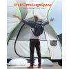 SUV Tent for Camping, 8FT L x 8FT W, Waterproof PU2000mm Spacious Double Layer Design for 5-8 Person, SUV Camping Tent with Mesh Windows