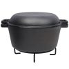 Multi-usage Dutch Oven  for Both Indoor and Outdoor