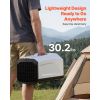 Portable Camping Air Conditioner 3050 BTU, Tent AC Unit with Hose, Remote & Touch Control, 61–90°F Adjustable, 150 m³/h High Airflow, Low Noise