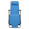 [Same Model Code: 75407956]Folding Chaise Lounge Chair for Outdoor, 2-in-1 Portable Tanning Chair with Pillow