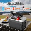 Portable Car Refrigerator, 12 Volt Car Refrigerator Fridge, 25 L / 26.4 QT Single Zone Portable Freezer, -4-68 F Adjustable Temperature