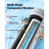 RV Water Filter System, 5-Micron Premium RV Water Filtration System Replacement with Cartridge and Mounting Bracket for RVs & Campers