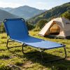 olding Chaise Lounge Pool Chairs, Outdoor Sun Tanning Chairs with 5-Level Reclining Back