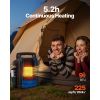 Portable Propane Heater, 9000BTU Forced Radiant Space Heater with Stepless Temp Settings & Tip-over Protection, Portable Garage/Shop for Sports