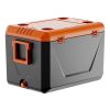Portable Cooler, 63 QT Hard Cooler with Ice Retention, Heavy-Duty Handles and Cup Holder, Lightweight Rigid Material Insulated Portable Cooler