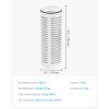 Pitcher Water Filter Replacements, 3-pack Water Filters for Pitchers and Dispensers, No BPA, Last 3 Months or 211 Gallons, Reduce Chlorine, Rust