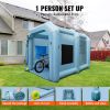 Inflatable Paint Booth, 13x10x9ft Inflatable Spray Booth, 950W High Powerful Blowers Spray Booth Tent