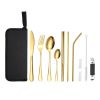 Portable Picnic Knife and Fork Tool With Storage Bag for Outdoor