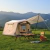 8 m ² Inflatable Tents for Camping with canopy, Blow Up Tent with Hand Pump, Easy Setup InflatableTent 4 Season Tent