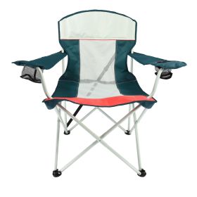 Oversized Mesh Camping Chair with Carry Bag and Cup Holders (Pack Size: 1 Pack)