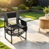 Outdoor Camping Chair Heavy Duty with Cup Holder And Side Pocket for Comfortable Seat during Camping Trips