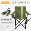 Folding Camping Chair with Side Pocket for Fishing/Beach/Picnic