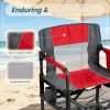Outdoor Camping Chair Heavy Duty with Cup Holder And Side Pocket for Comfortable Seat during Camping Trips