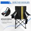 Folding Camping Chair with Side Pocket for Fishing/Beach/Picnic