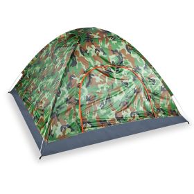 4 Persons Camping Waterproof Tent Pop Up Tent Instant Setup Tent w/2 Mosquito Net Doors Carrying Bag Folding 4 Seasons for Hiking Climbing Adventure F (Option: PopupTentCamouflage)